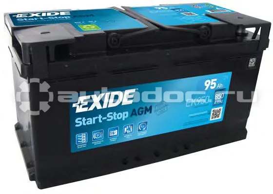 EXIDE Start-Stop Agm Аккумулятор