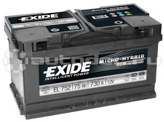 EXIDE Start-Stop EFB Аккумулятор