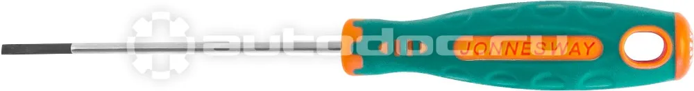 JONNESWAY D71S2575 Отвертка стержневая шлицевая ANTI-SLIP GRIP, SL2.5х75 мм