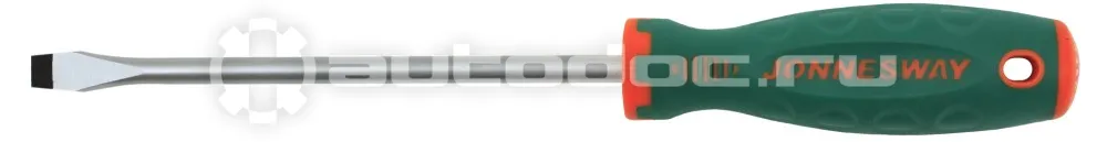 JONNESWAY D71S4150 Отвертка стержневая шлицевая ANTI-SLIP GRIP, SL4.0х150 мм