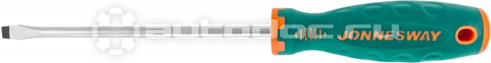 JONNESWAY D71S8175 Отвертка стержневая шлицевая ANTI-SLIP GRIP, SL8.0х175 мм