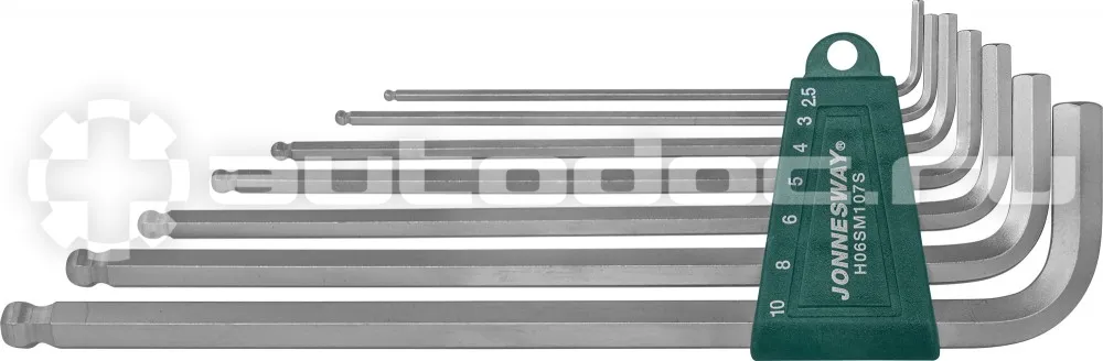JONNESWAY H06SM107S Набор угловых шестигранников