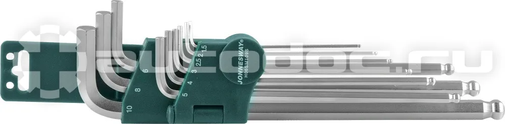JONNESWAY H06SM109S Комплект угловых шестиграников