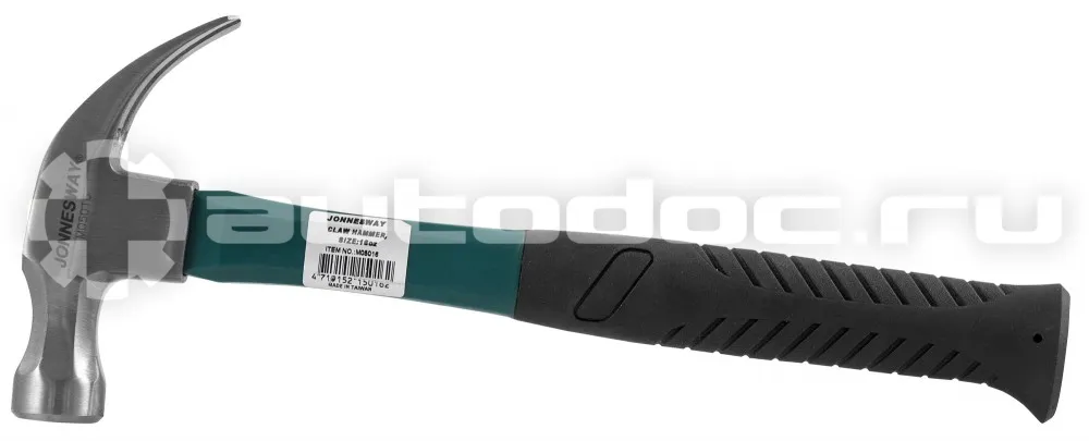 JONNESWAY M05016 Молоток столярный с фиберглассовой ручкой