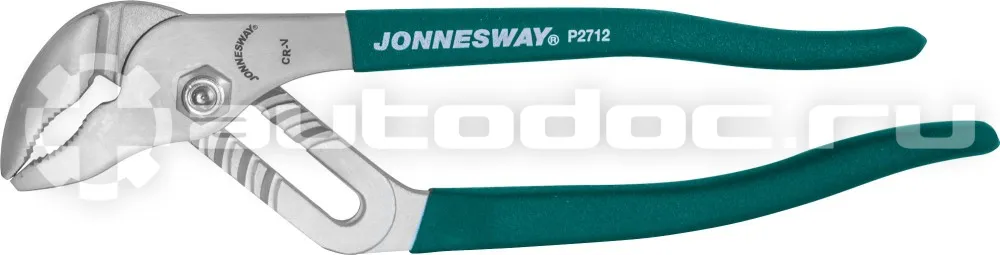 JONNESWAY P2712 Клещи переставные с трубным захватом и ПВХ рукоятками, 330 мм, 0-67 мм
