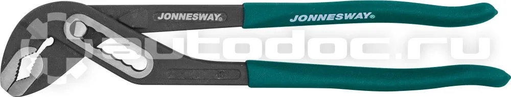 JONNESWAY P2810 Клещи переставные с коробчатым захватом и ПВХ рукоятками, 250 мм, 0-33 мм