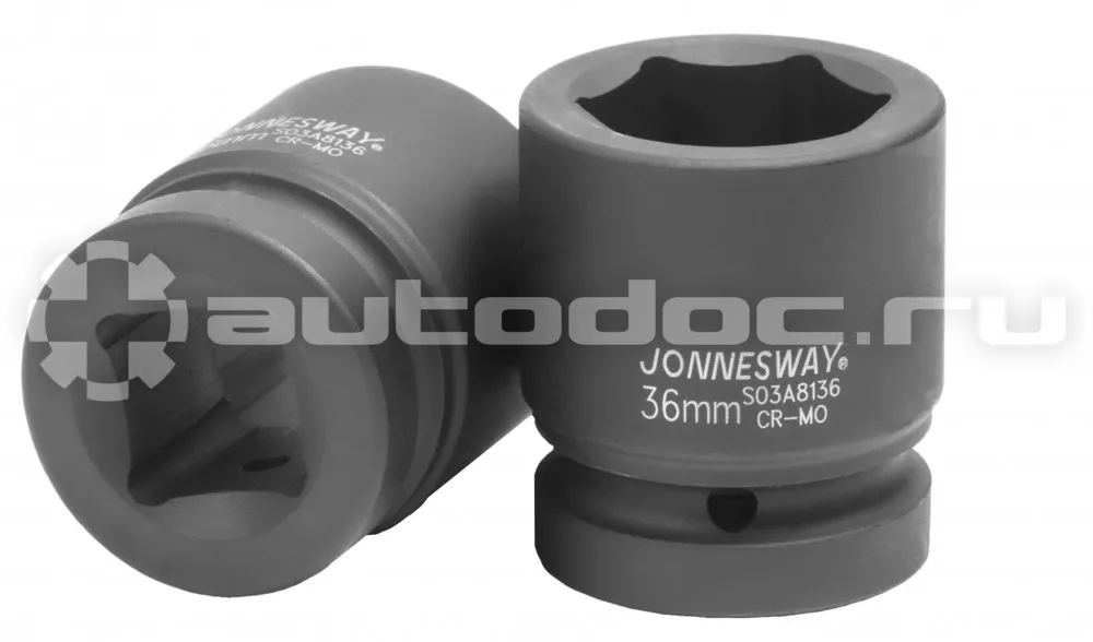 JONNESWAY S03A8136 Головка торцевая ударная