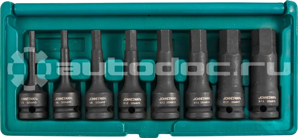 JONNESWAY S05A408S Набор шестигранных ударных головок