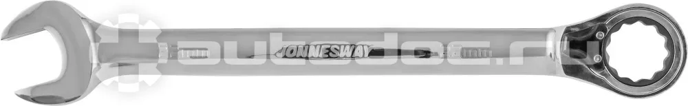 JONNESWAY W106122 (W60122) Ключ гаечный комбинированный трещоточный с реверсом, 22 мм