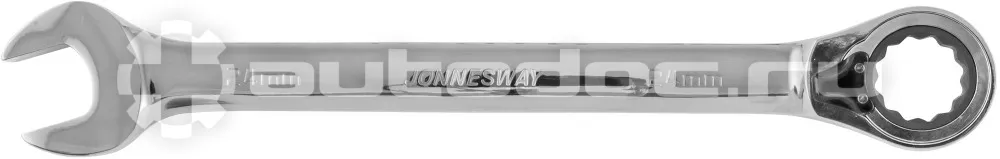 JONNESWAY W106124 (W60124) Ключ гаечный комбинированный трещоточный с реверсом, 24 мм