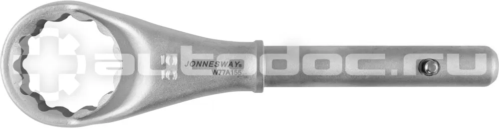 JONNESWAY Ключ накидной усиленный, 55 мм, d24.5 | 300 мм