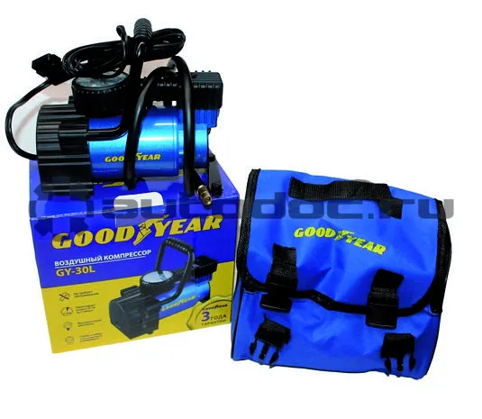 GOODYEAR Компрессор GY-30L LED 30 с фонарём