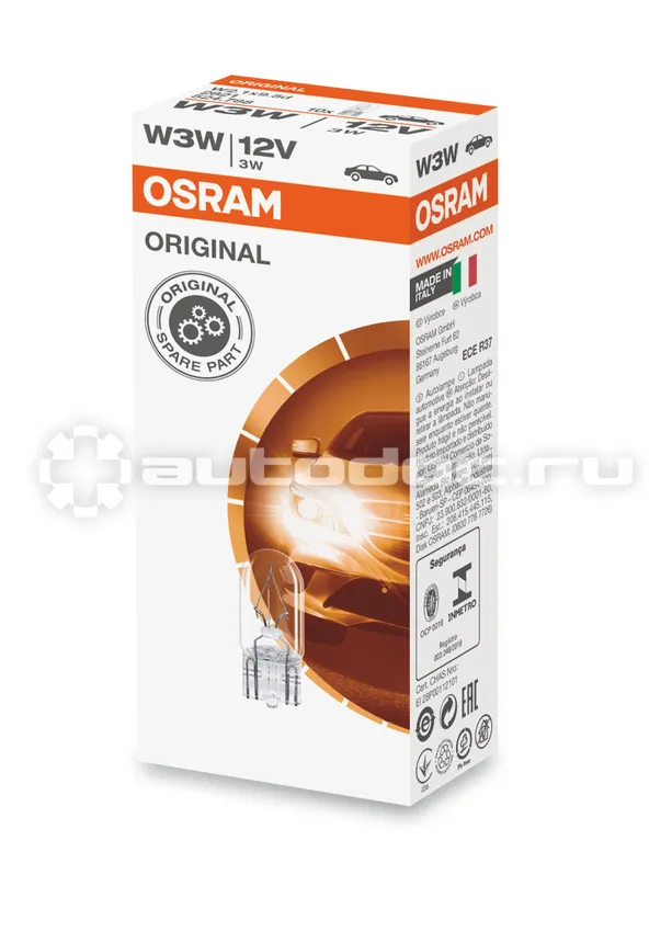 OSRAM Лампа накаливания W3W