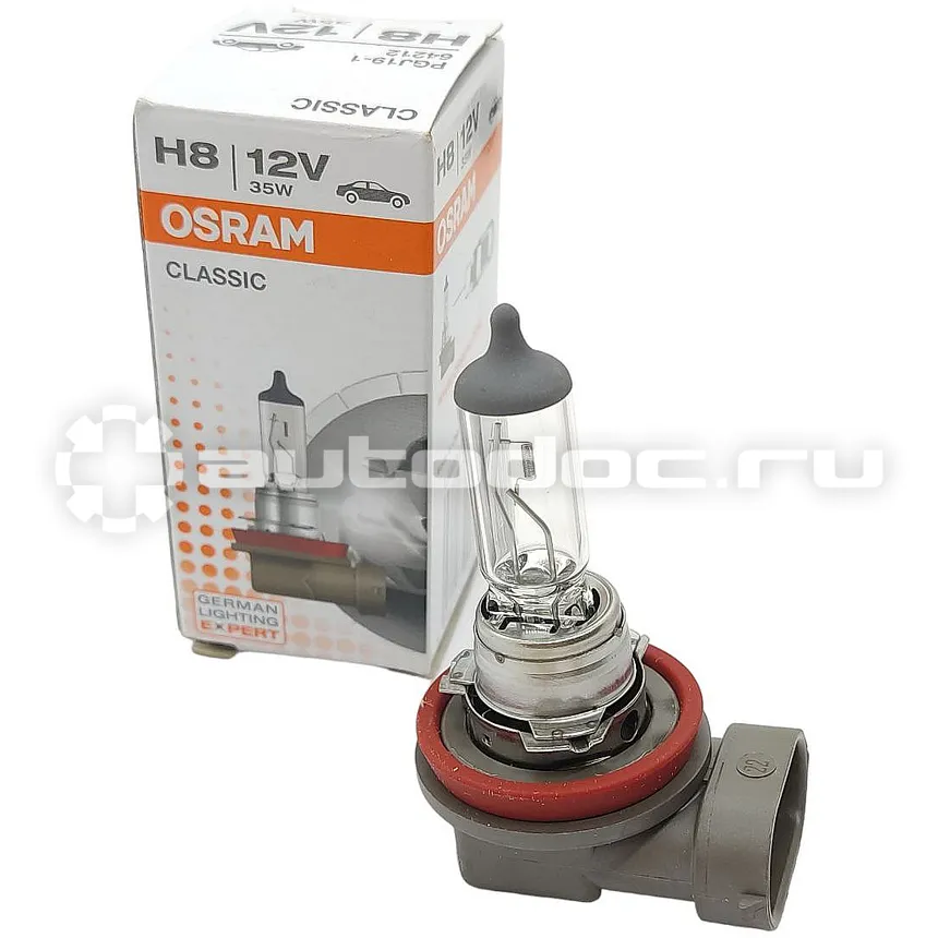 OSRAM Лампа галогеновая H8