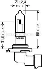 OSRAM Лампа галогеновая HB3