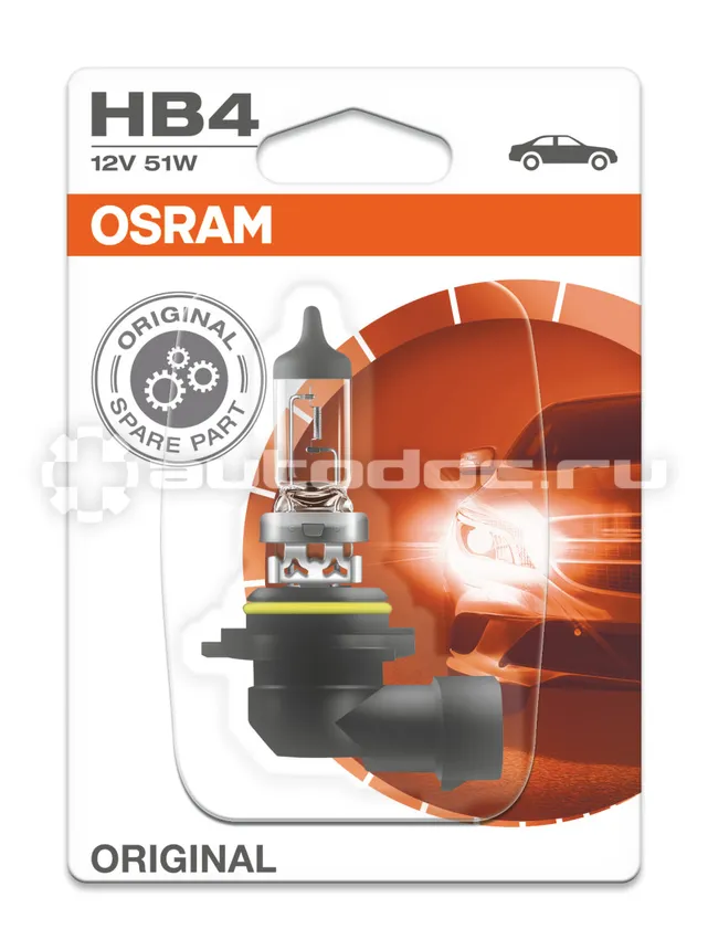 OSRAM Лампа галогеновая HB4