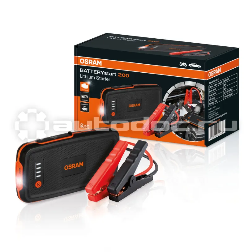 OSRAM Пуско-зарядное устройство BATTERYstart 200