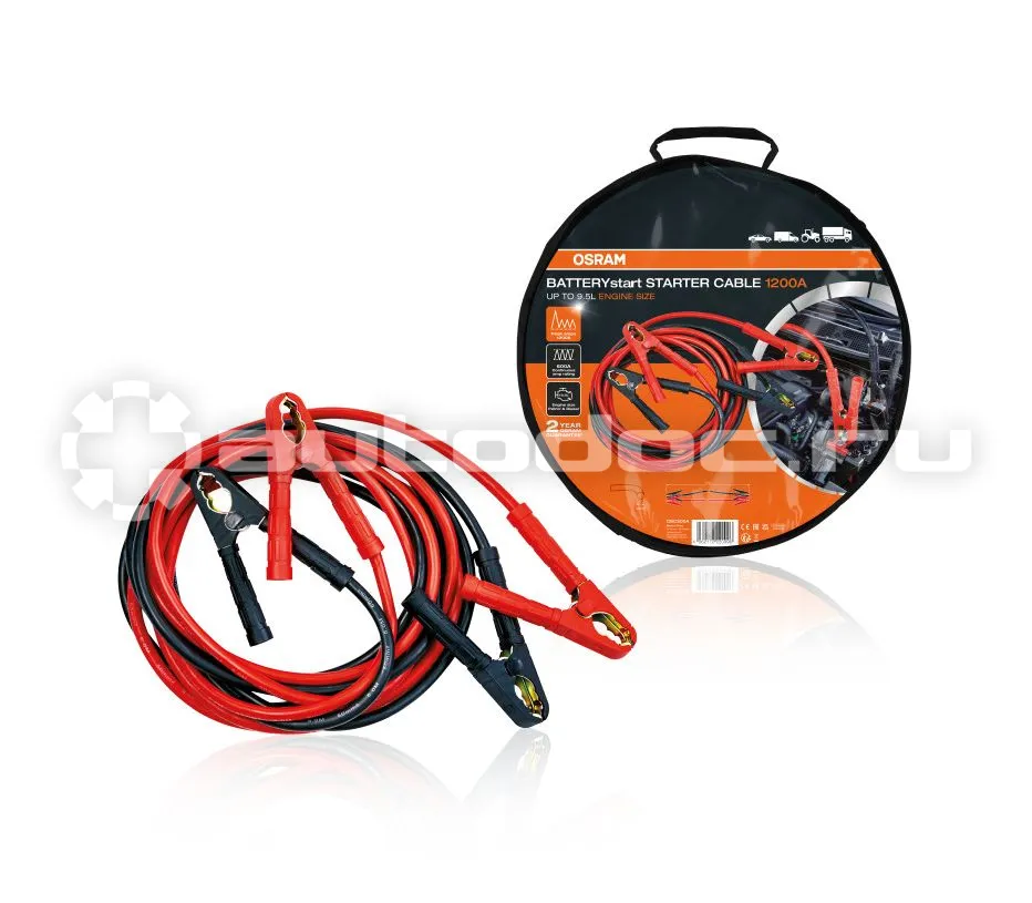 OSRAM Пусковые провода BATTERYstart 1200 A 5 м