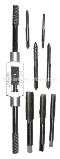 BERGER BG08TS Набор метчиков с ключом