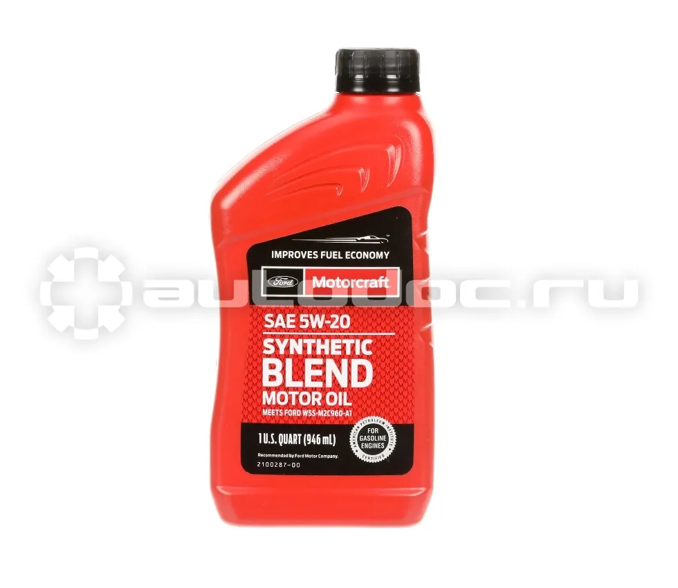 MOTORCRAFT SYNTHETIC BLEND MOTOR OIL 5W-20