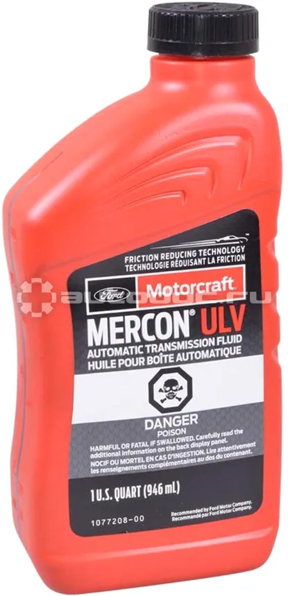 FORD MOTORCRAFT MERCON ULV AUTOMATIC TRANSMISSION FLUID