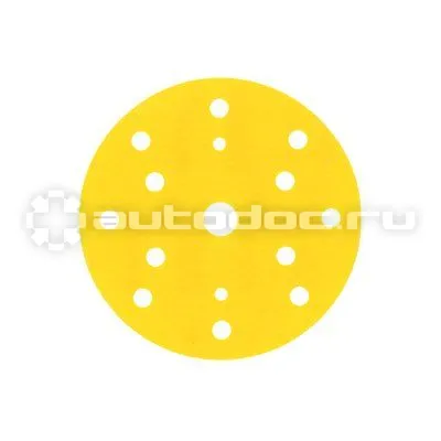 3M 50455 Круг 255P+ Hookit™ абразивный, золотой, 15 отвер, Р600