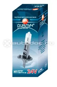 DIALUCH Лампа галогенная H1