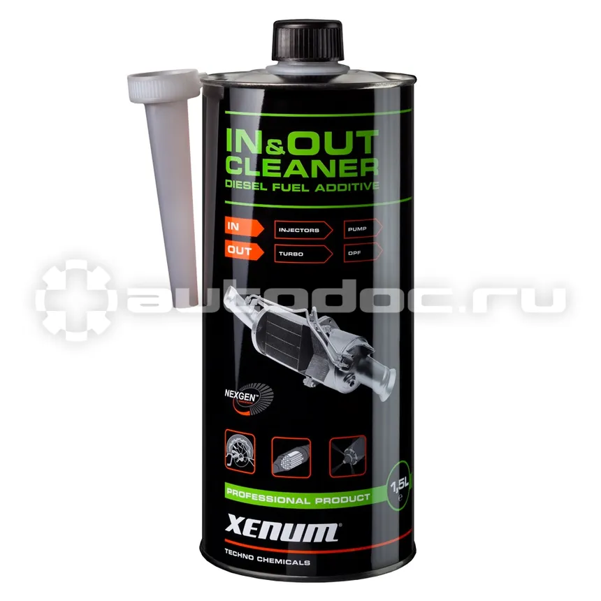 XENUM IN & OUT CLEANER Присадка-очиститель топливной системы и сажевого фильтра