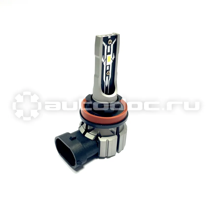 AUTOPROFI Лампа светодиодная, Х2 компак, H11, 12V  |  15W, 6000K, 4000 Lm