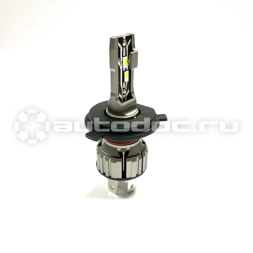 AUTOPROFI Лампа светодиодная, Х2 компак, H4, 12V  |  15W, 6000K, 4000 Lm
