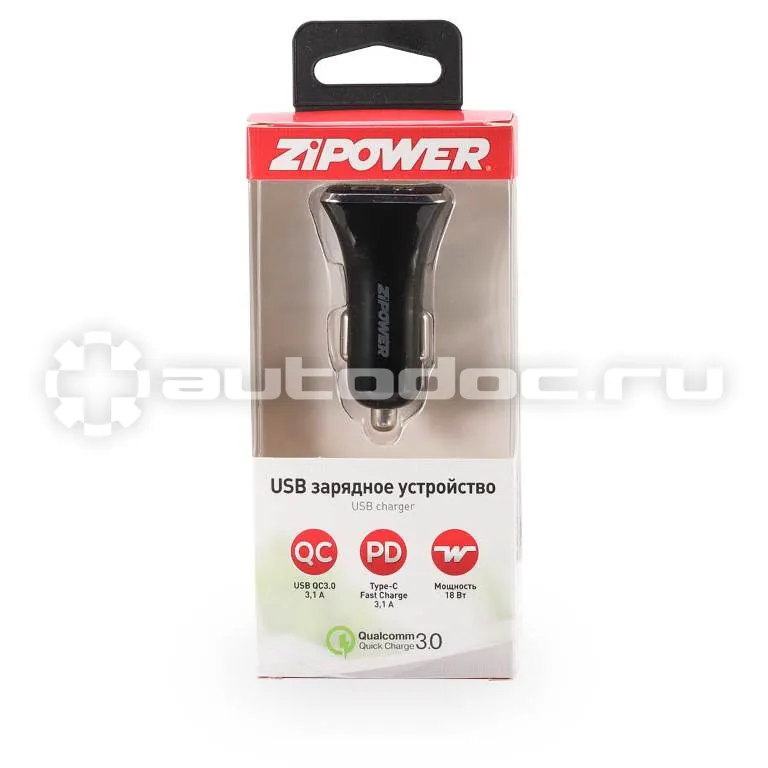 ZIPOWER Устройство зарядное USB
