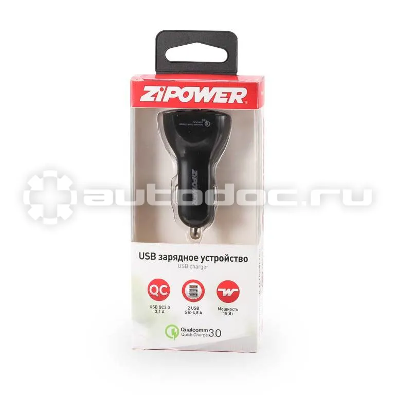 ZIPOWER Устройство зарядное USB