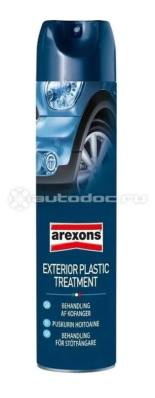 AREXONS Exterior plastic treatment Средство для чистки и придания глянца наружных деталей