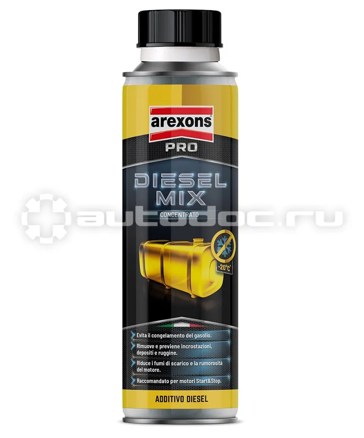 AREXONS DIESEL MIX Антигель дизеля +очиститель системы топлива