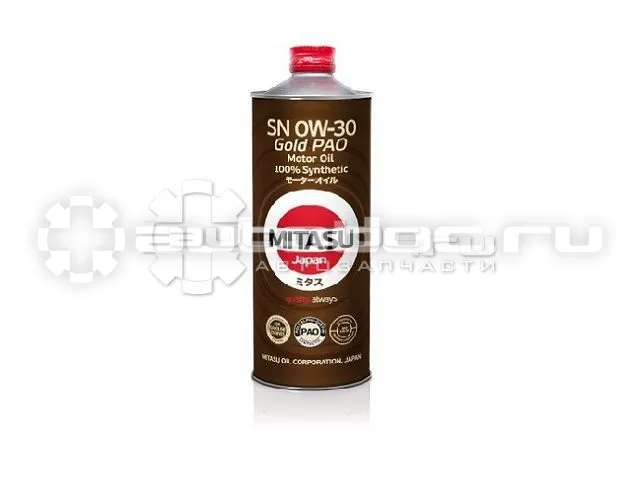 MITASU GOLD PAO SN 0W-30 ILSAC GF-5