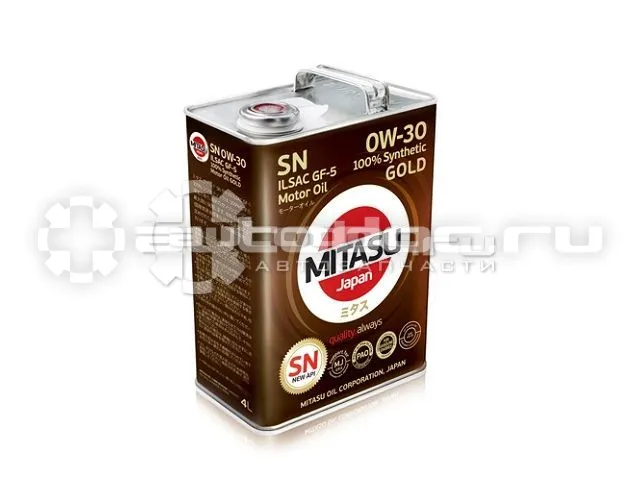 MITASU GOLD PAO SN 0W-30 ILSAC GF-5