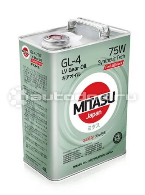 MITASU ULTRA LV GEAR OIL GL-4 75W