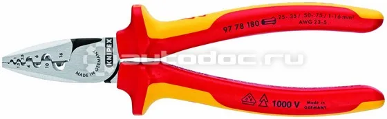 KNIPEX KN-9778180 Обжимник ручной