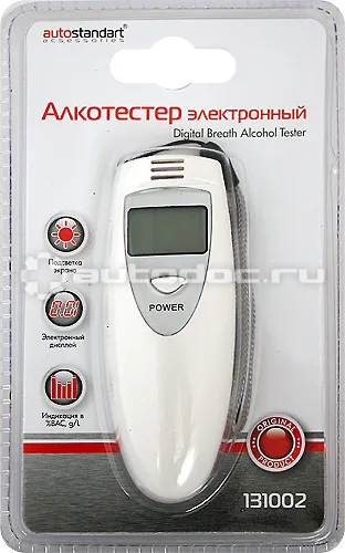 AUTOSTANDART Алкотестер