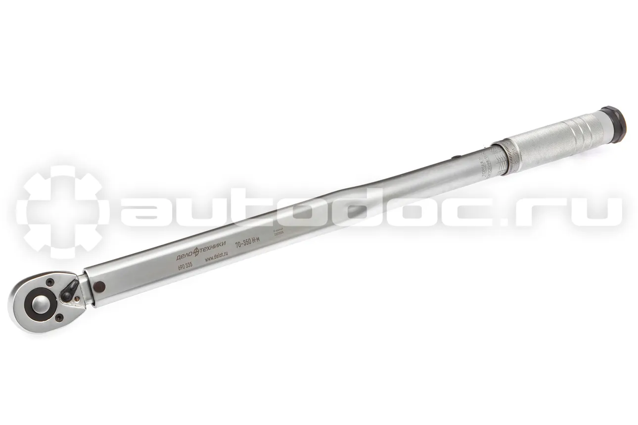 ДЕЛО ТЕХНИКИ 690335 Ключ динамометрический 3/4" щелчковый 70-350 Нм