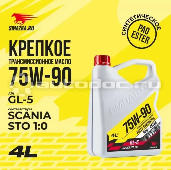 VMPAUTO 75W-90 GL-5 SCANIA STO 1:0