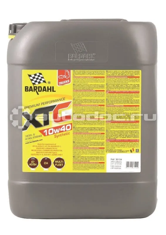 BARDAHL XTC TRUCKS 10W-40