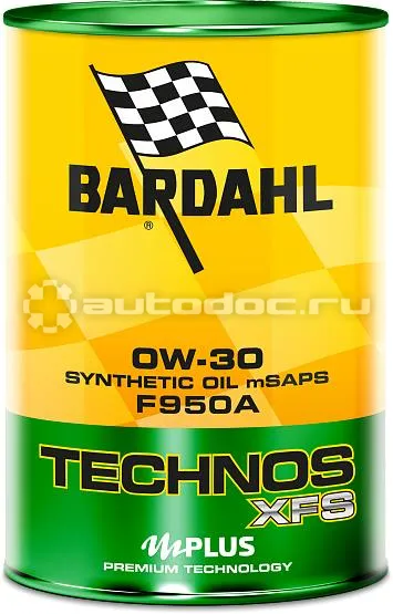 BARDAHL C60 TECHNOS XFS F950A 0W-30