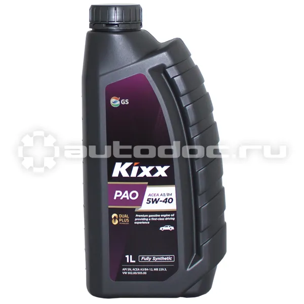 KIXX PAO А3 | В4 5W-40