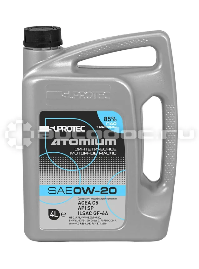 SUPROTEC ATOMIUM 0W-20 С5 PAO+Esters