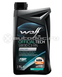 WOLF OFFICIALTECH 5W-30 C3 RN