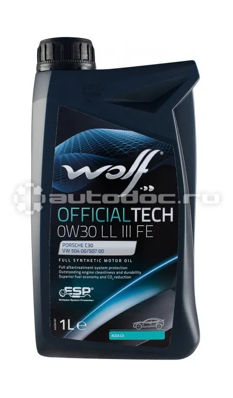 WOLF OFFICIALTECH 0W30 LL III FE