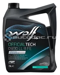 WOLF OFFICIALTECH 0W30 LL III FE
