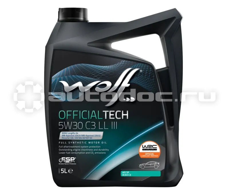 WOLF OFFICIALTECH 5W-30 C3 LL III