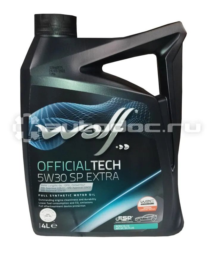 WOLF OFFICIALTECH 5W-30 SP EXTRA